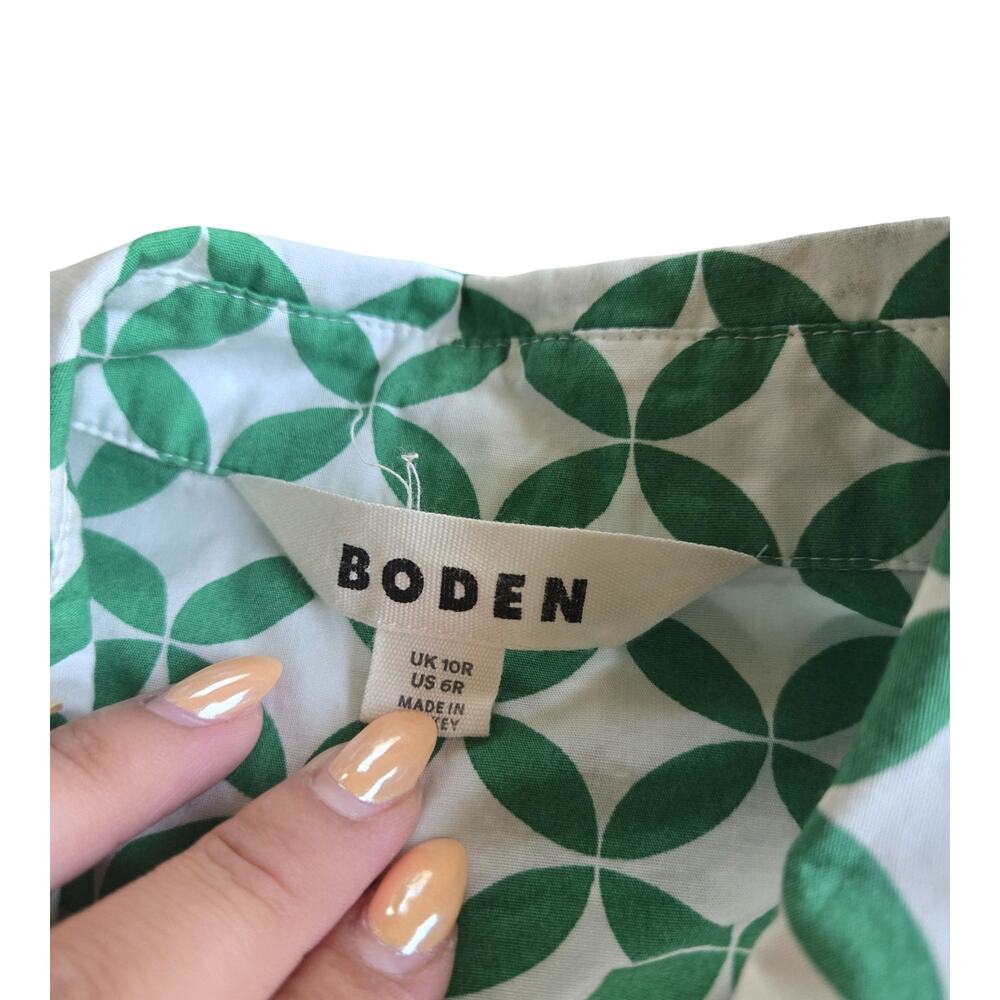 Boden Amy Cotton Shirt Dress Size: 6 - Picture 6 of 6